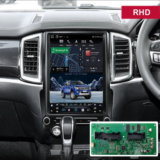 12.1" Ford Ranger / Everest Android 14 Head Unit, Wireless CarPlay