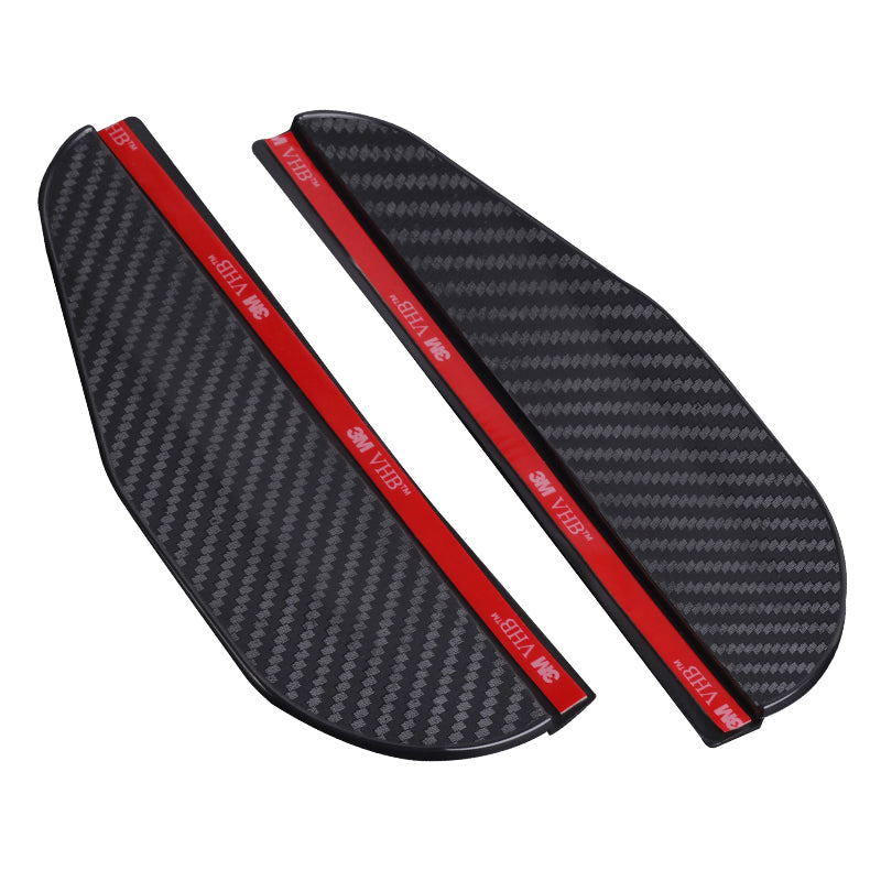 Side Mirror Rain Visor - Universal Pair