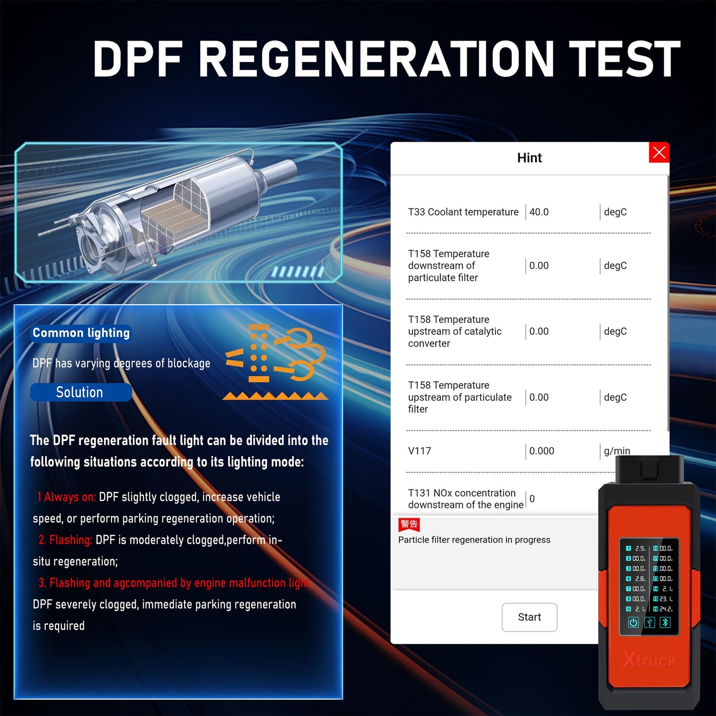 Xtruck X005 Plus Truck Diagnostic Tool