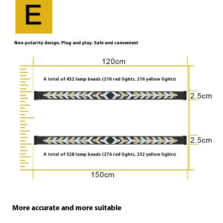 Pickup Tail Light Bar - 120cm / 150cm Rear LED Strip