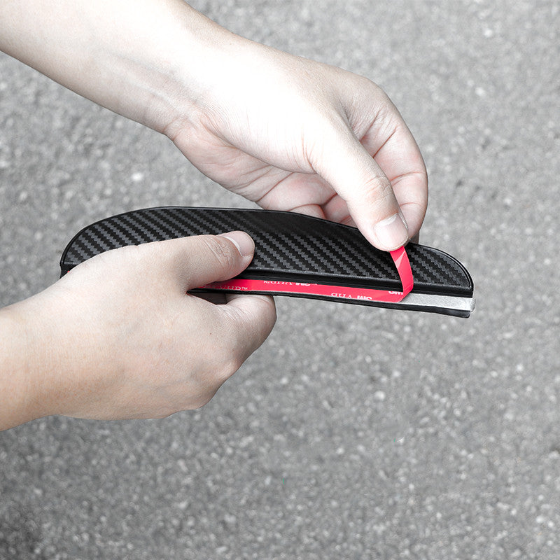 Side Mirror Rain Visor - Universal Pair