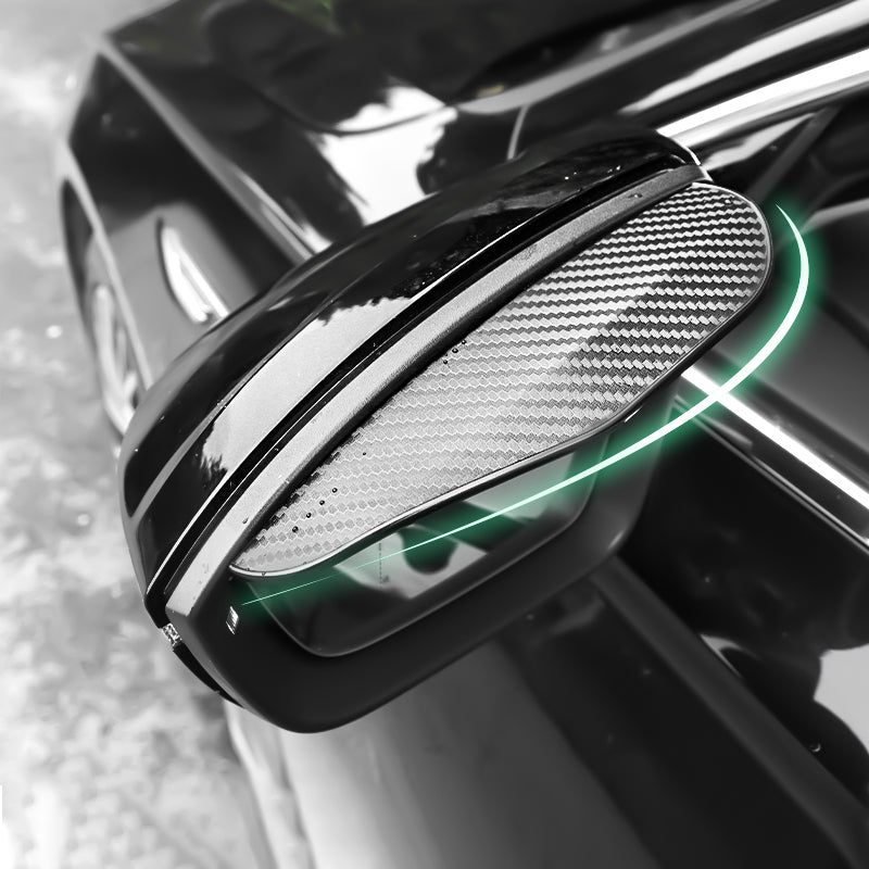 Side Mirror Rain Visor - Universal Pair