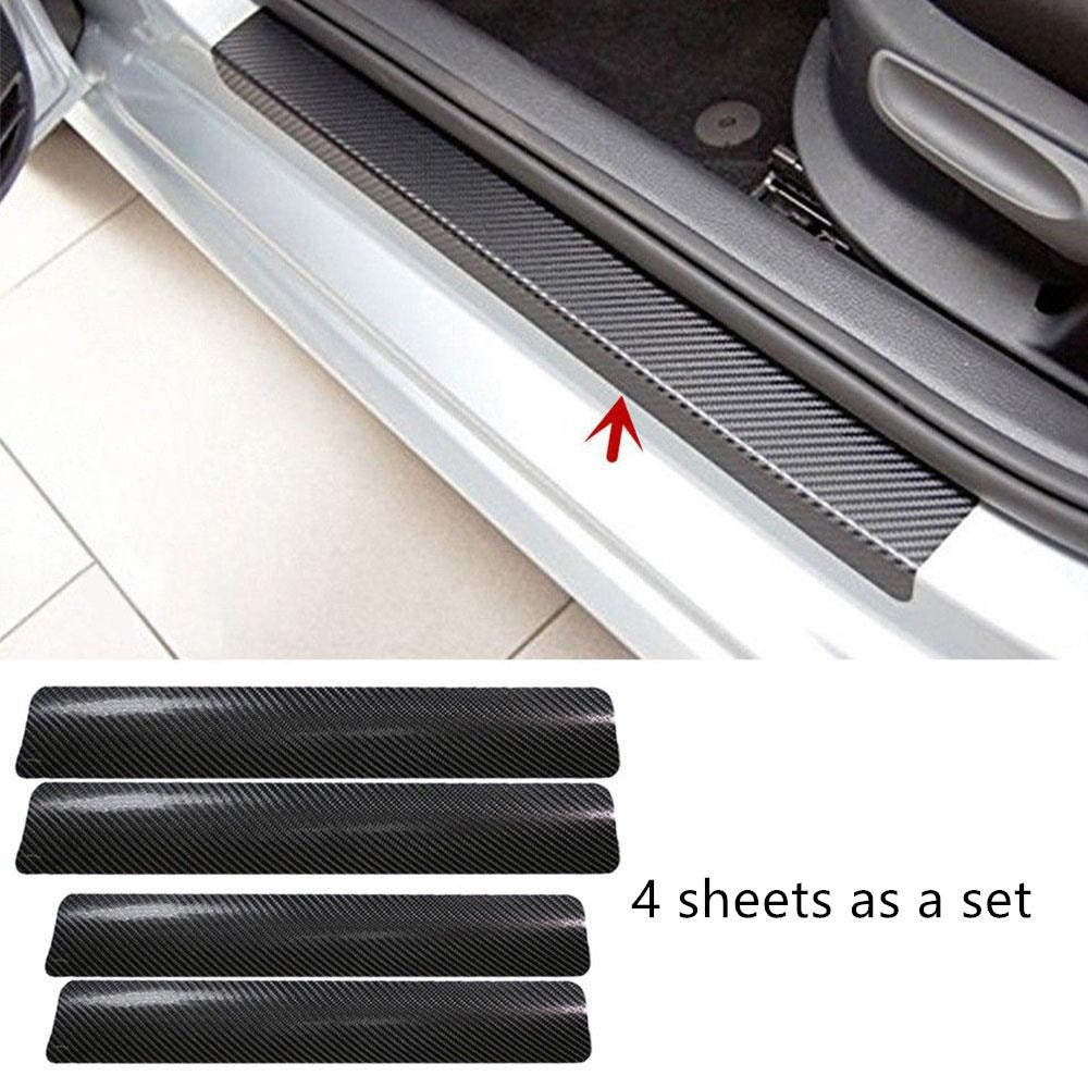Carbon Grain Door Sill & Bumper Edge Strip