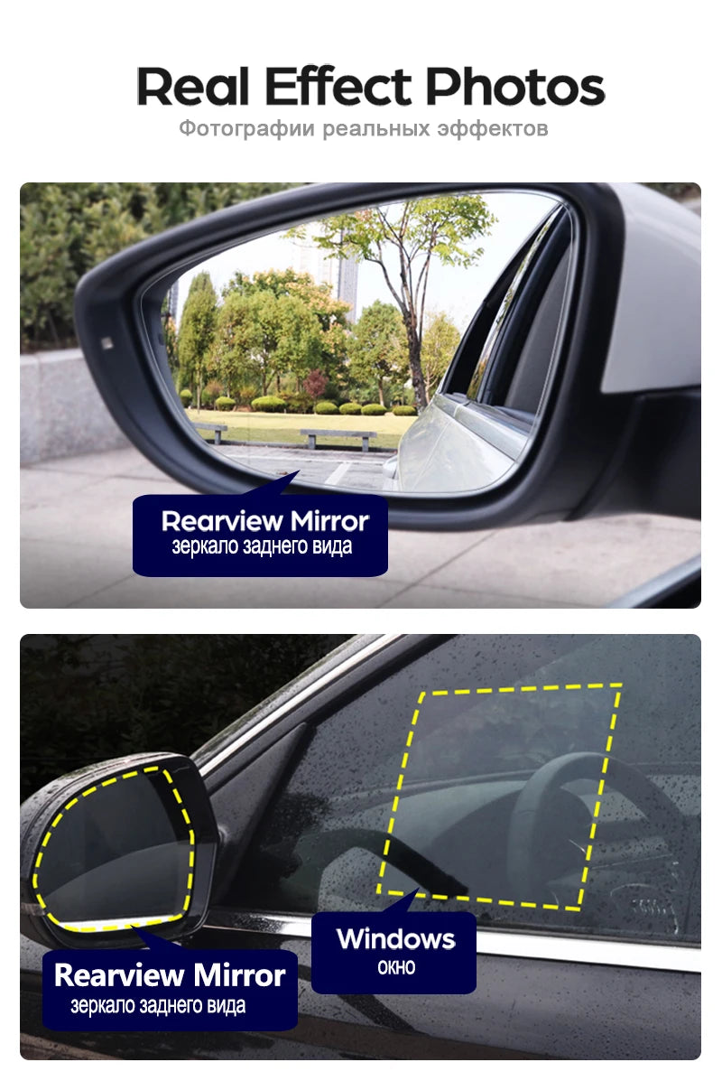Ford Ranger Mirror Anti-Fog Film 2011-2019