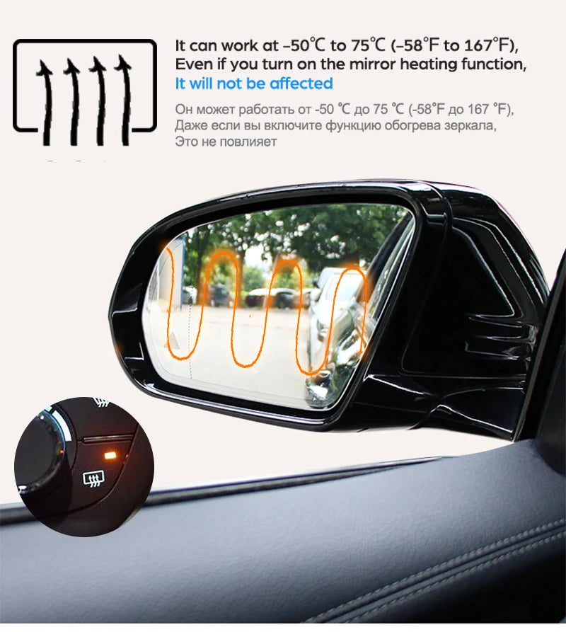 Ford Ranger Mirror Anti-Fog Film 2011-2019
