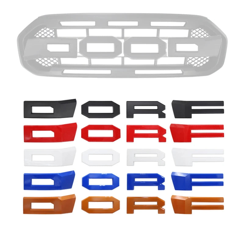 Ranger Raptor Grille Letters 2019-2021