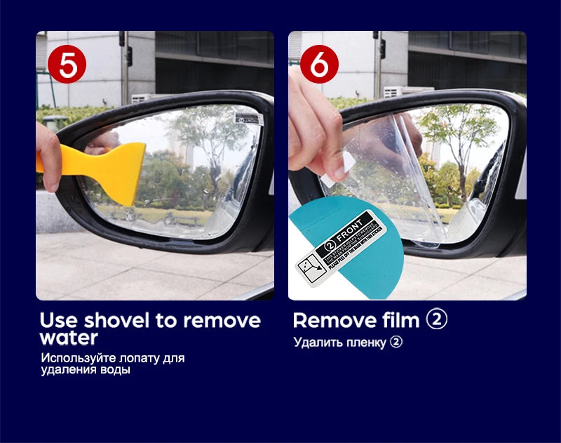 Ford Ranger Mirror Anti-Fog Film 2011-2019
