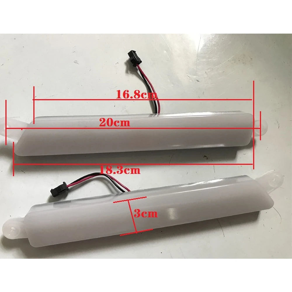 3x Grille LED Lights, 12V, 2400LM