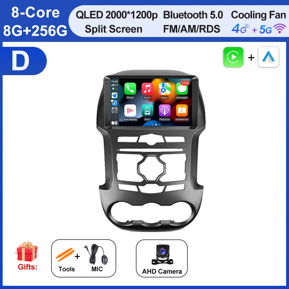 Android 16 Head Unit for Ranger 2011-2015