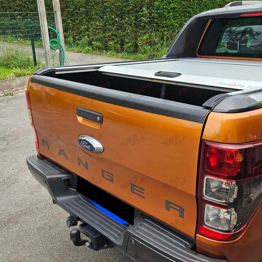 Ford Ranger Tailgate Cover Trim, Matte Black