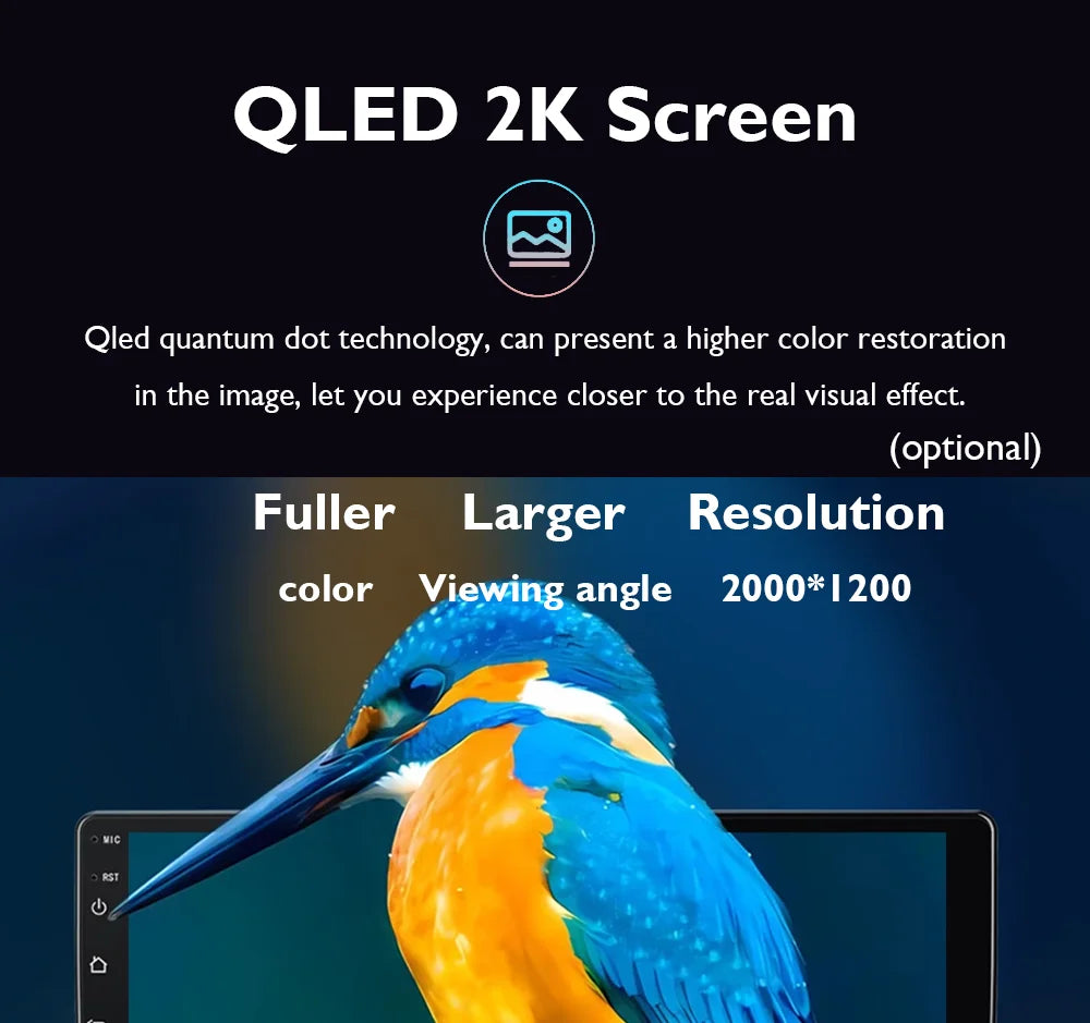 Ford Ranger 2015-2022 Android 15 Head Unit, QLED, CarPlay