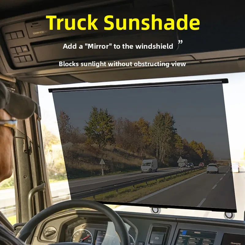 Retractable Windscreen Sunshade