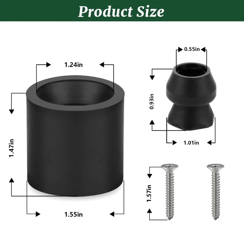 Trailer Ramp Door Rubber Bumper