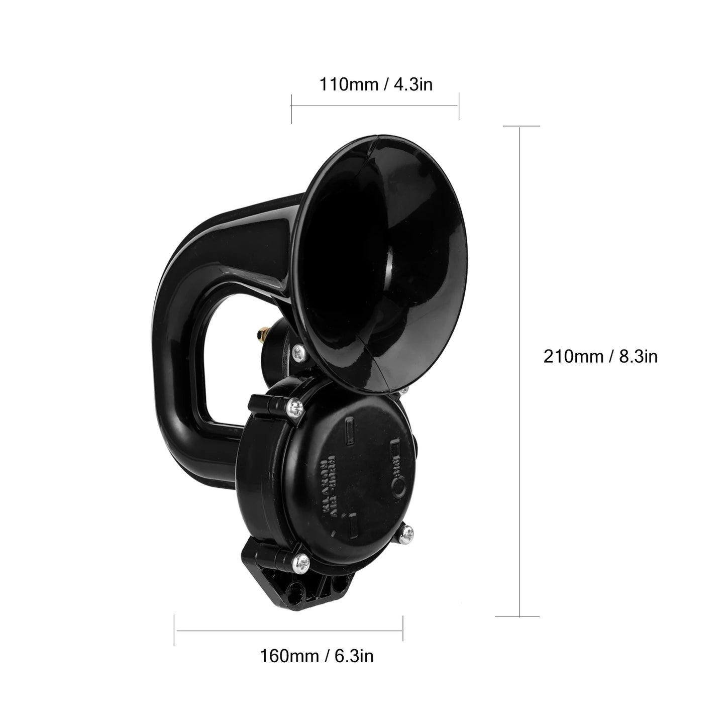 Truck Air Horn, 135dB, 12/24V