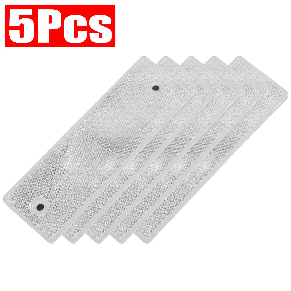 Red/White Reflective Safety Tape