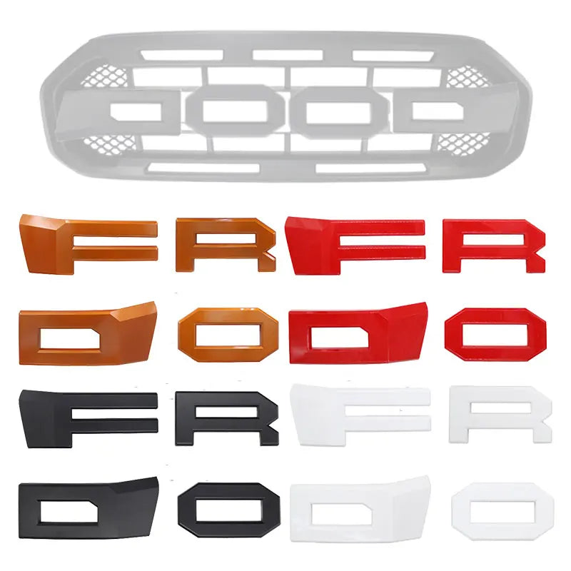 Ranger Raptor Grille Letters 2019-2021