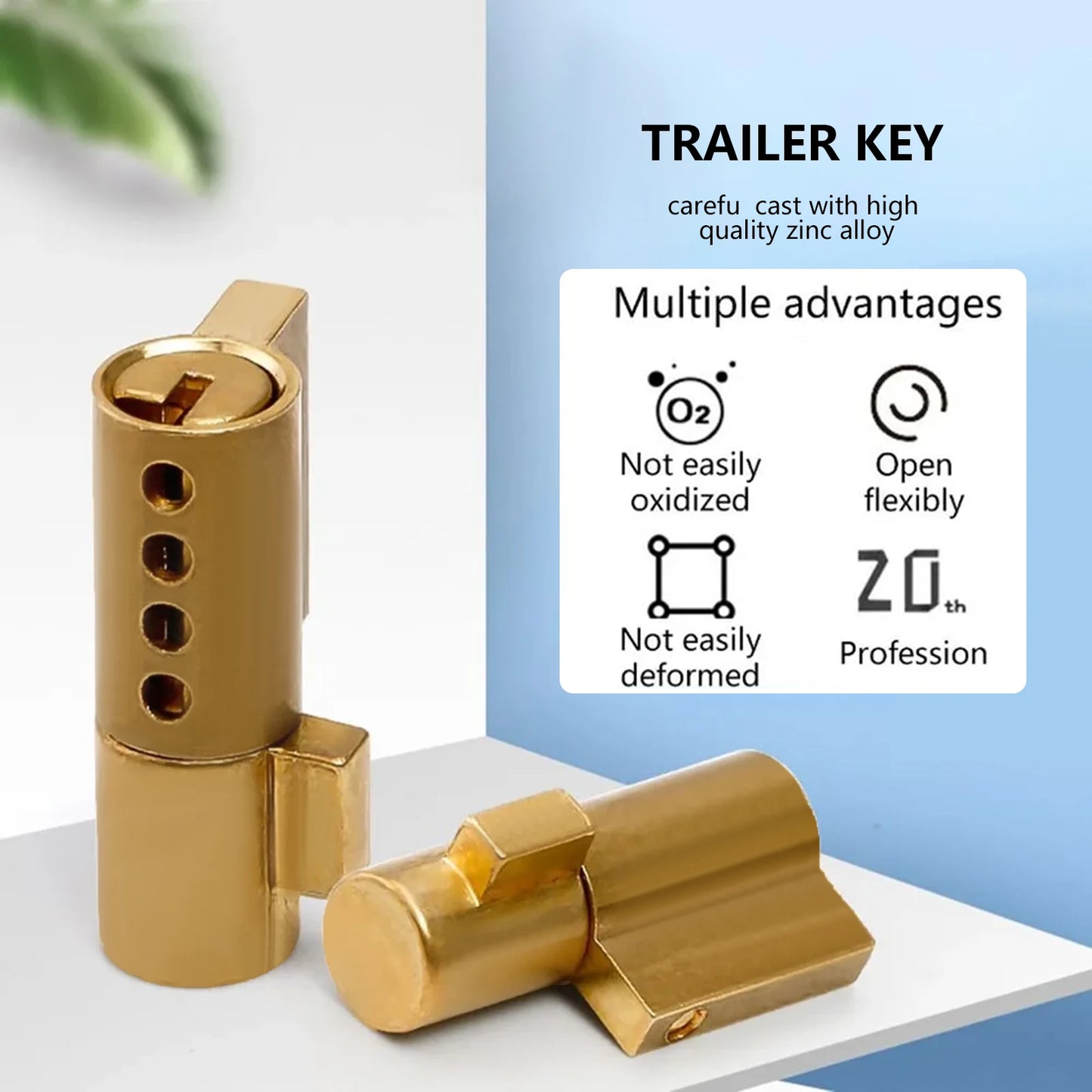 Heavy Duty Trailer Coupler Lock
