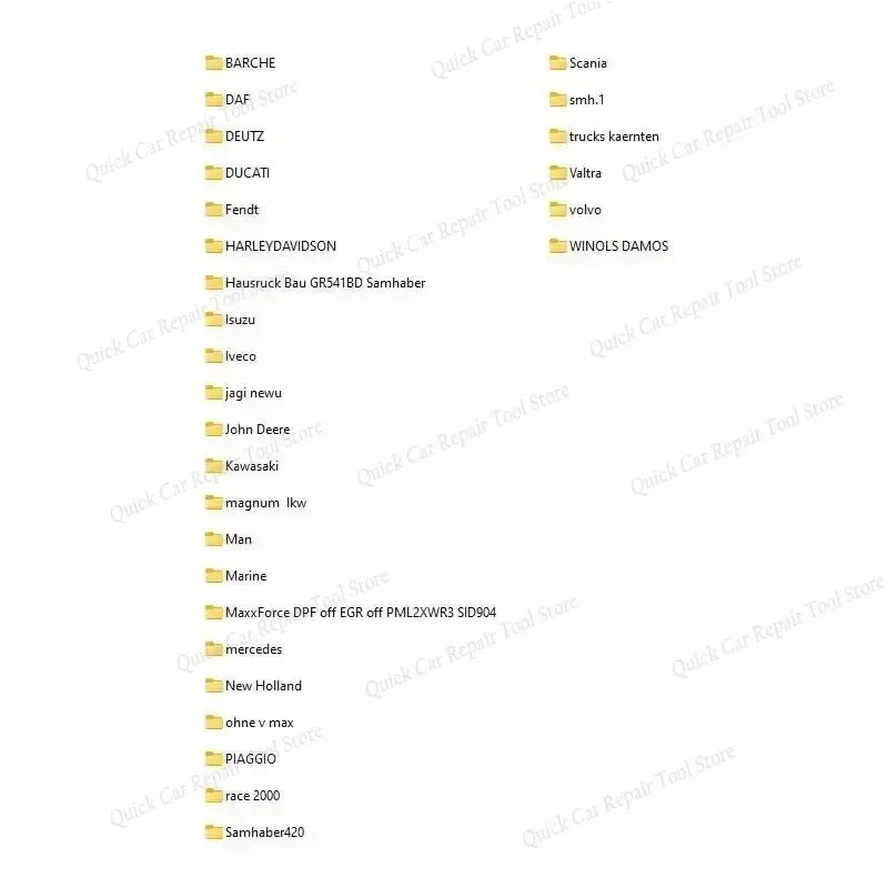 Truck Tuning Files 1.5 GB