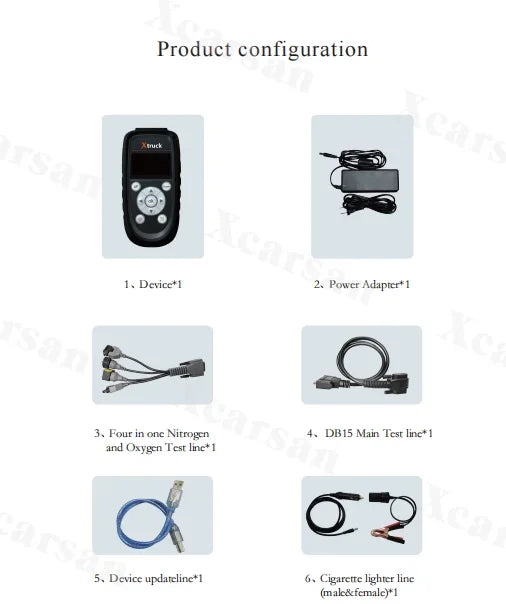 Xtruck Y006 NOx Sensor & Urea Pump Tester
