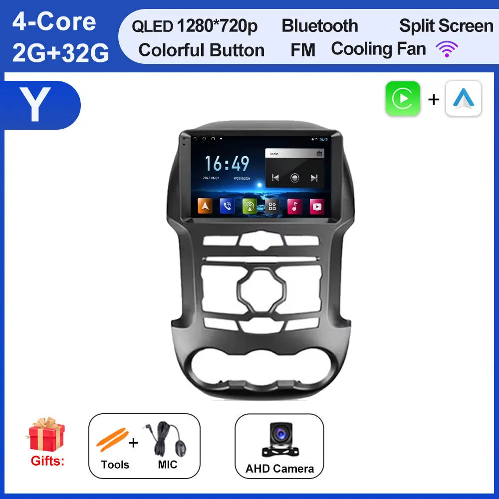 Android 16 Head Unit for Ranger 2011-2015