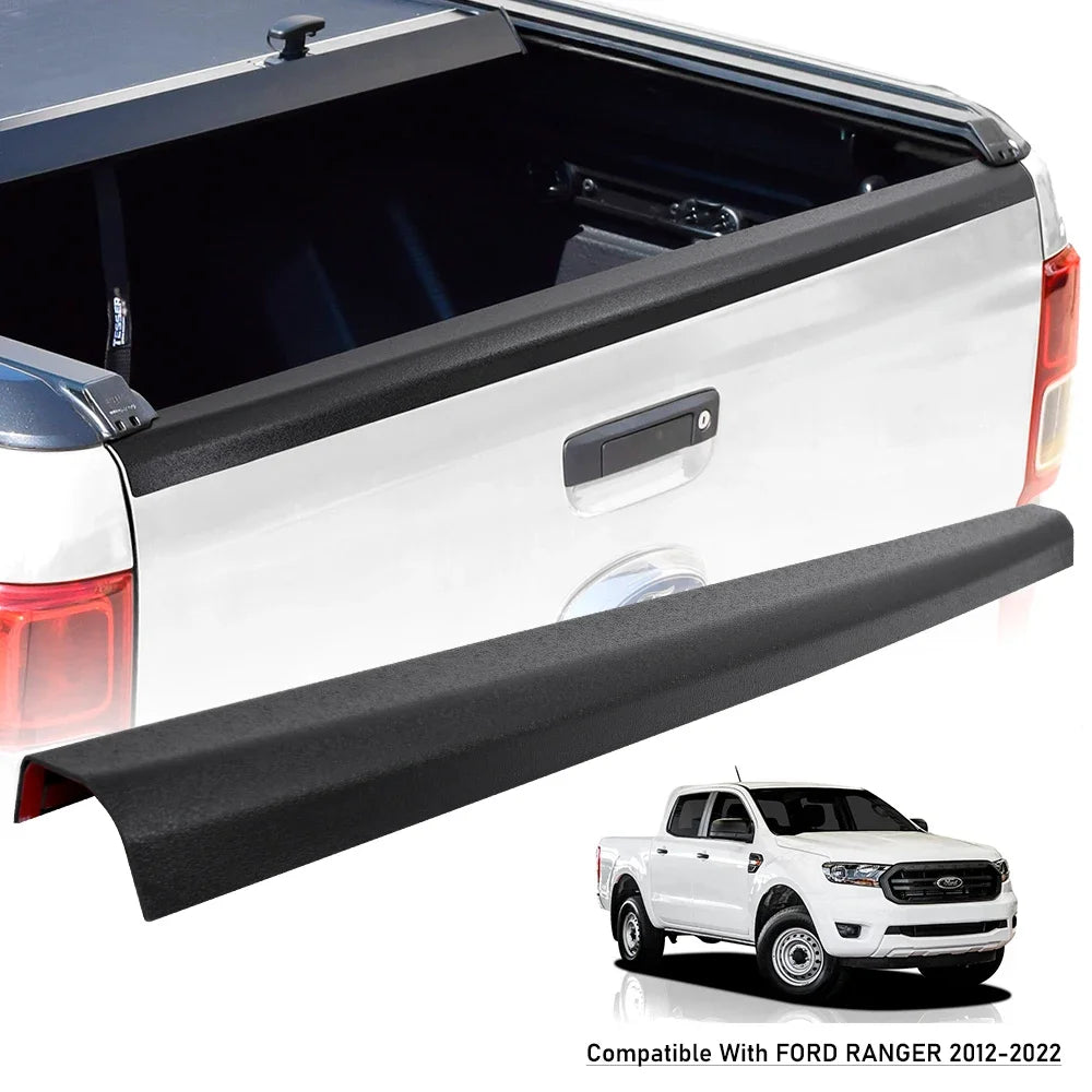 Ford Ranger Tailgate Cover Trim, Matte Black