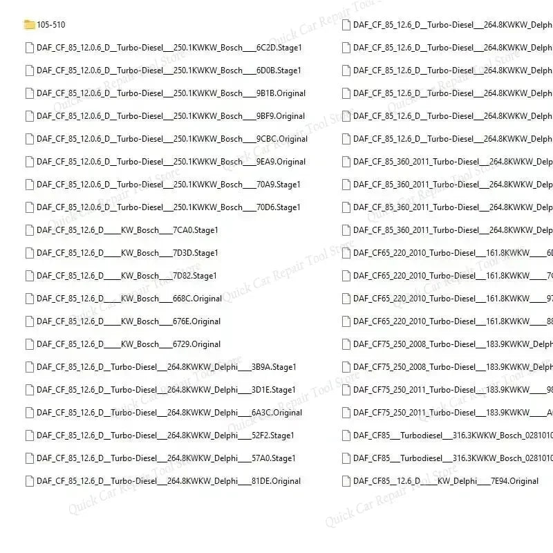Truck Tuning Files 1.5 GB