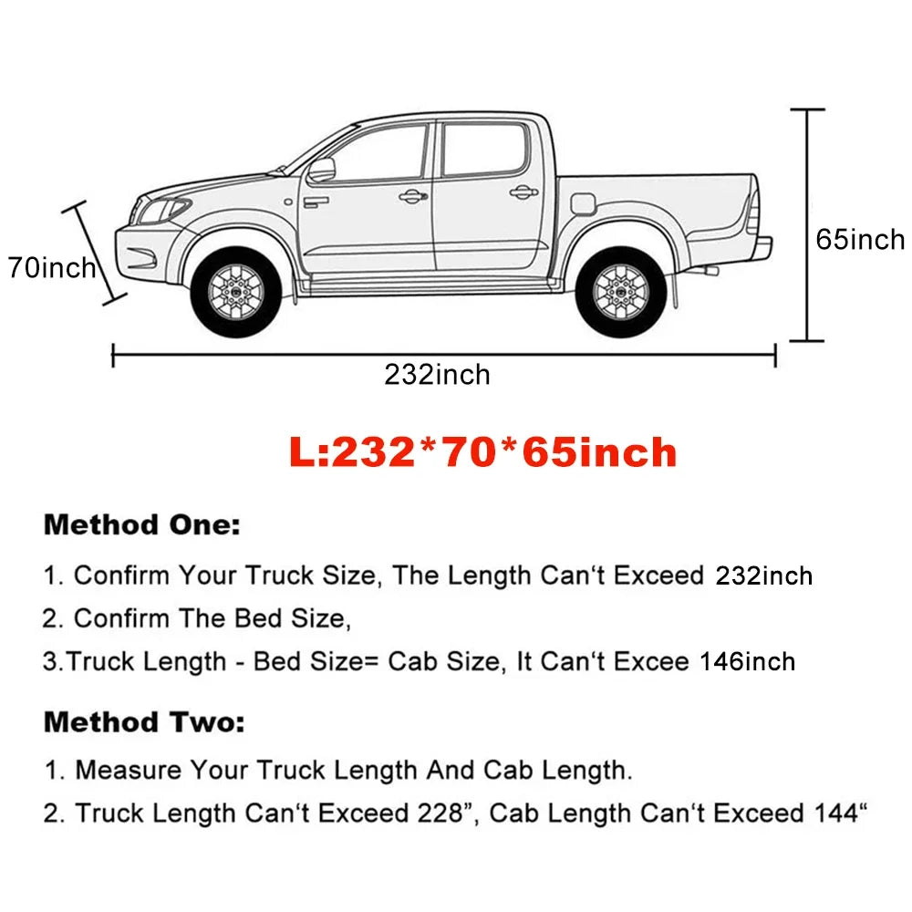 170T Truck Cover