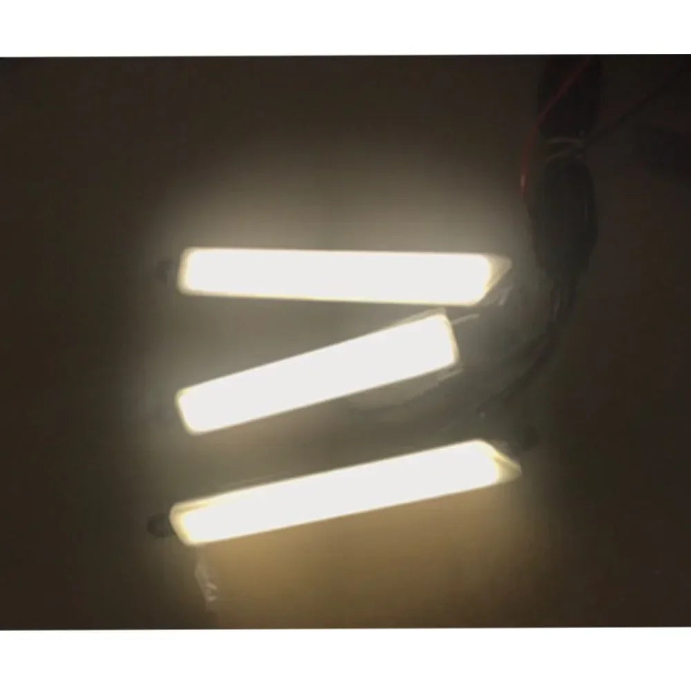 3x Grille LED Lights, 12V, 2400LM