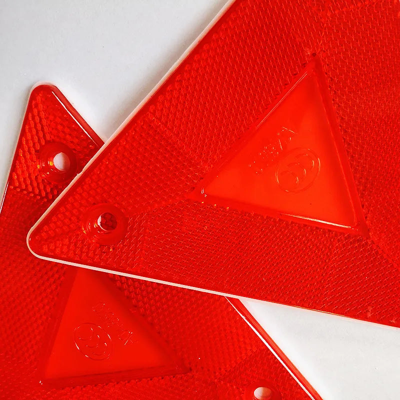 Triangle Warning Reflectors - 2/4 Pack
