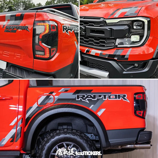 Ford Ranger Raptor 2024 Decal Sticker