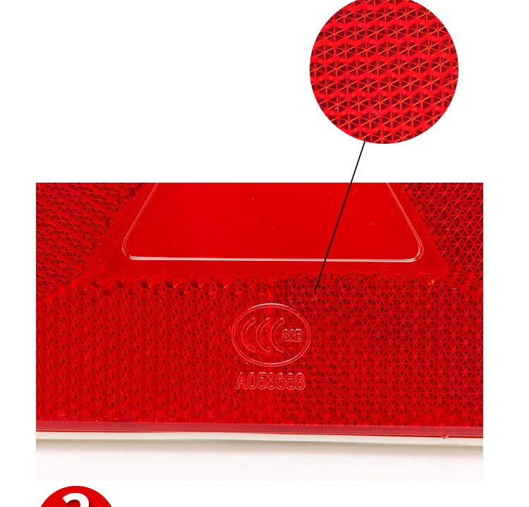 Triangle Warning Reflectors - 2/4 Pack
