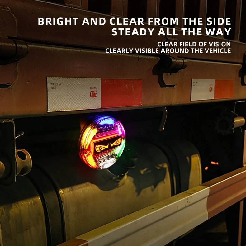 Round LED Tail Light / Side Marker