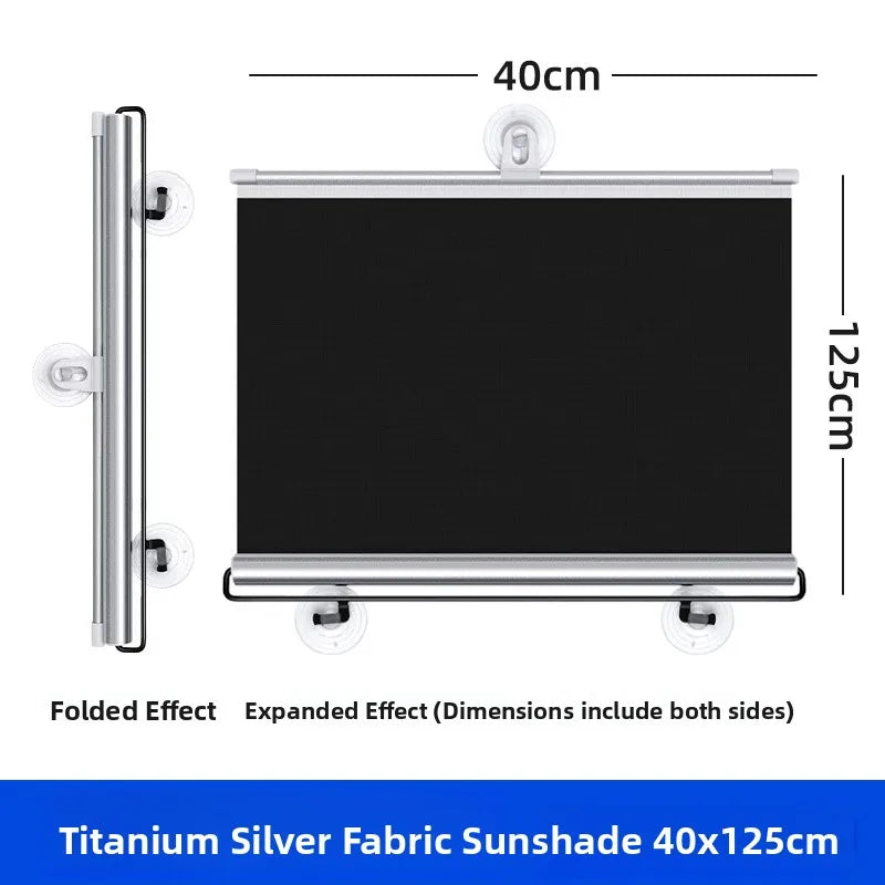 Retractable Truck Sunshade Curtain