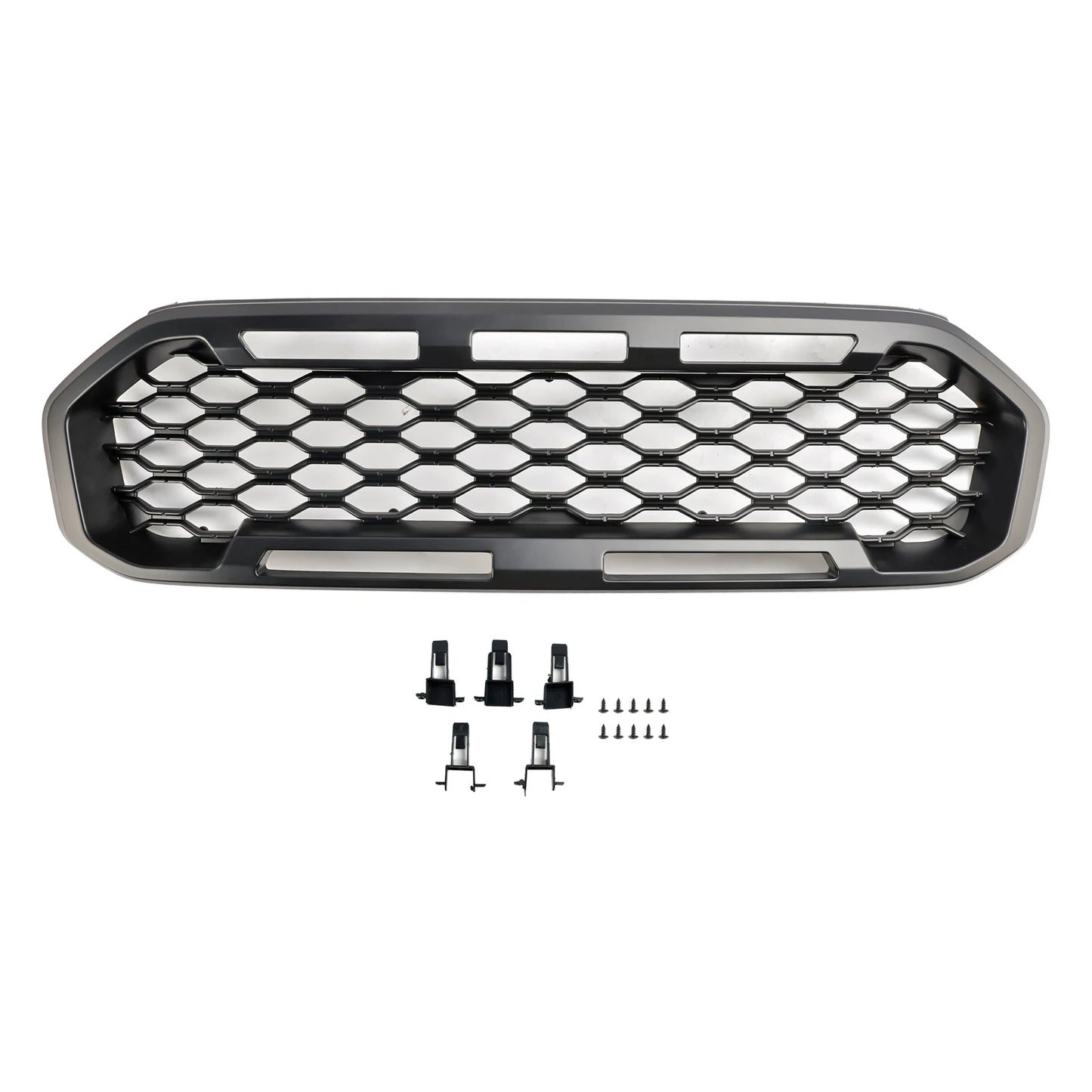Ford Ranger Front Grille, Black, 2019-2023