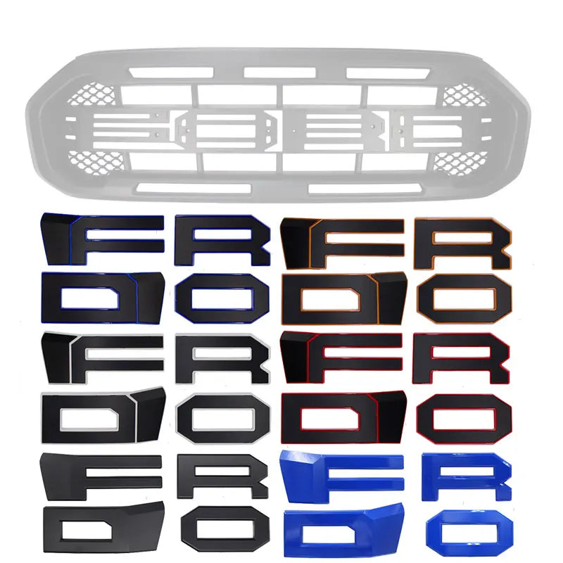 Ford Ranger 2019-2021 Raptor Grille Letters