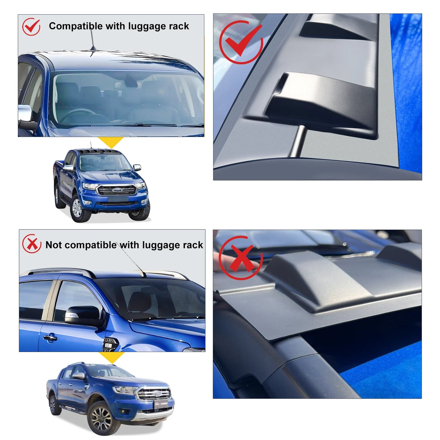 Raptor-Style Roof Light for Ranger 2019-2022
