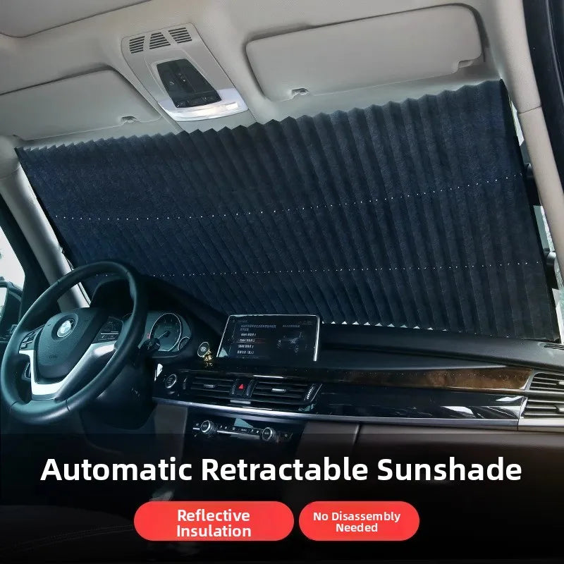Retractable Windscreen Sunshade