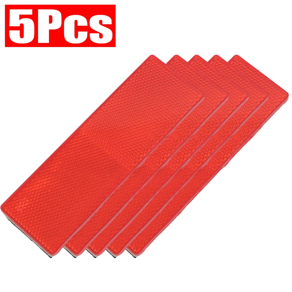 Red & White Reflective Tape