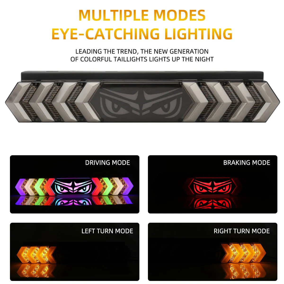 12V/24V LED Tail Lights - RGB