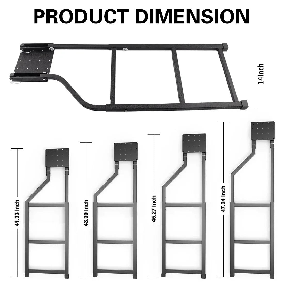 Foldable Ute Tailgate Ladder