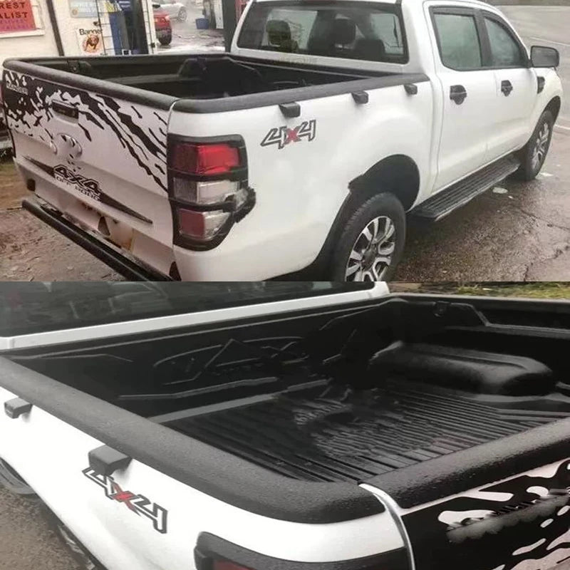 Ford Ranger Tailgate Cover, 3-Piece Set, 2012-2021