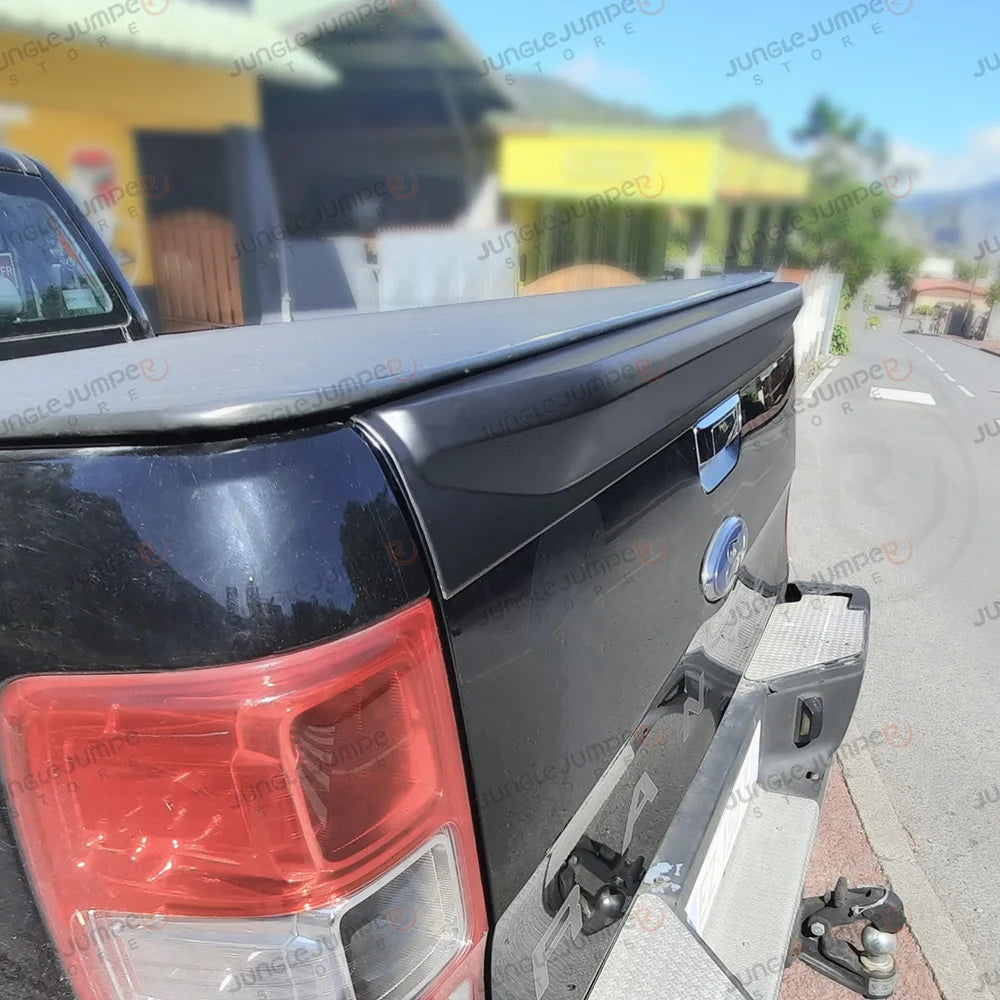 Ford Ranger 2012-2022 Tailgate Cover Trim, ABS, Matte Black