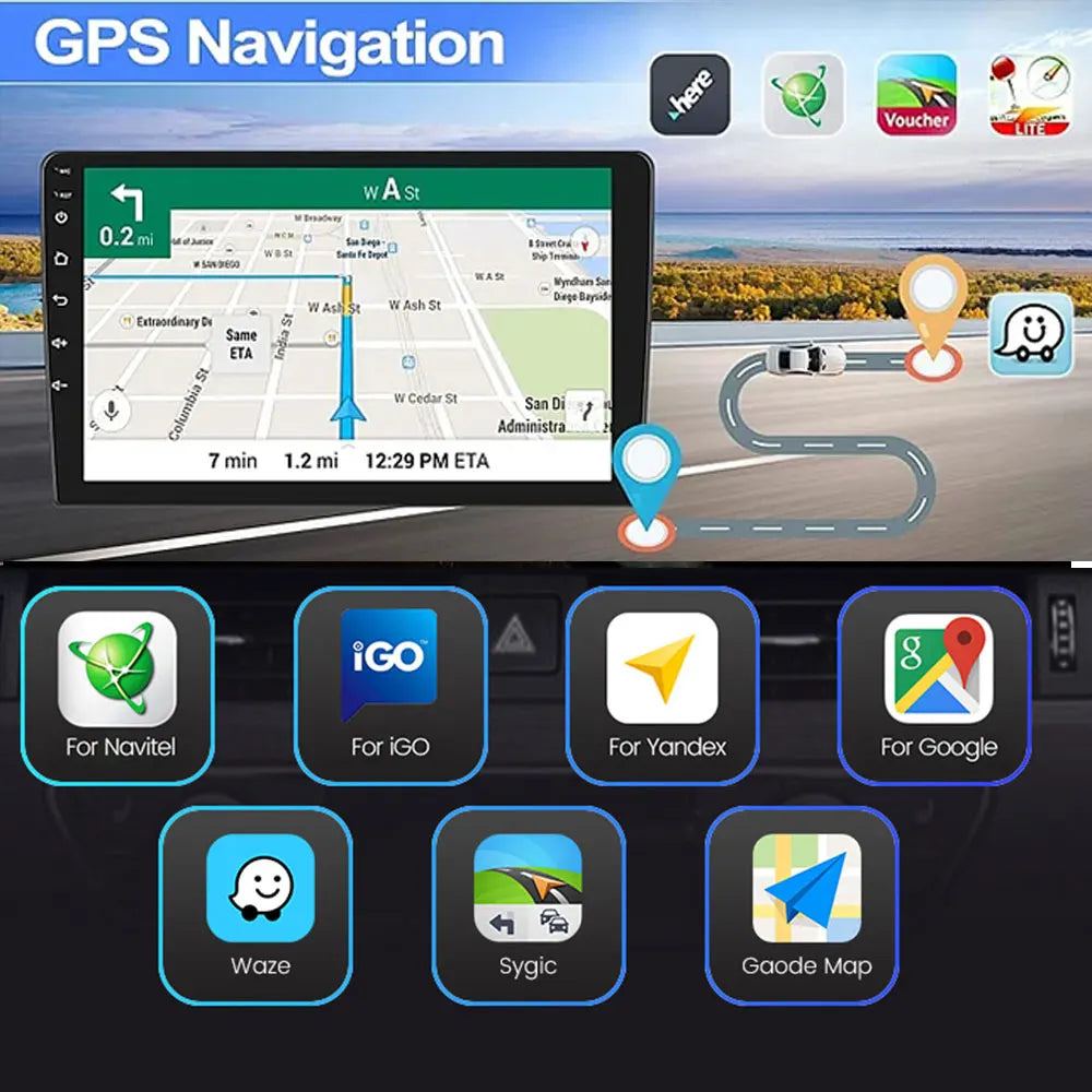 Android 16 Head Unit for Ranger 2011-2015