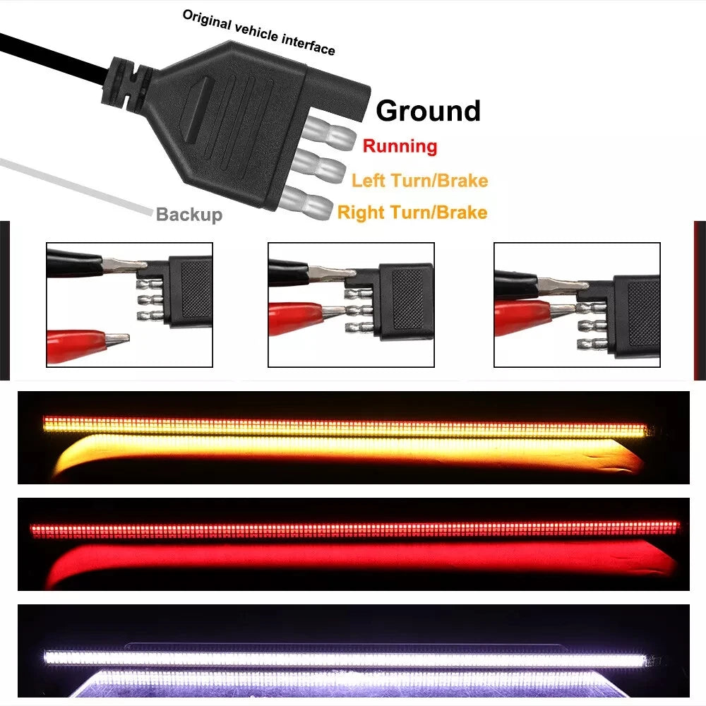 60in Tailgate LED Light Bar 864 LEDs