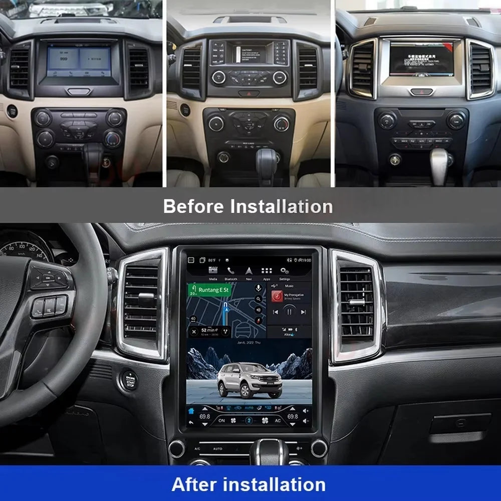 Ford Ranger 2015-2020 Android Head Unit, CarPlay, GPS
