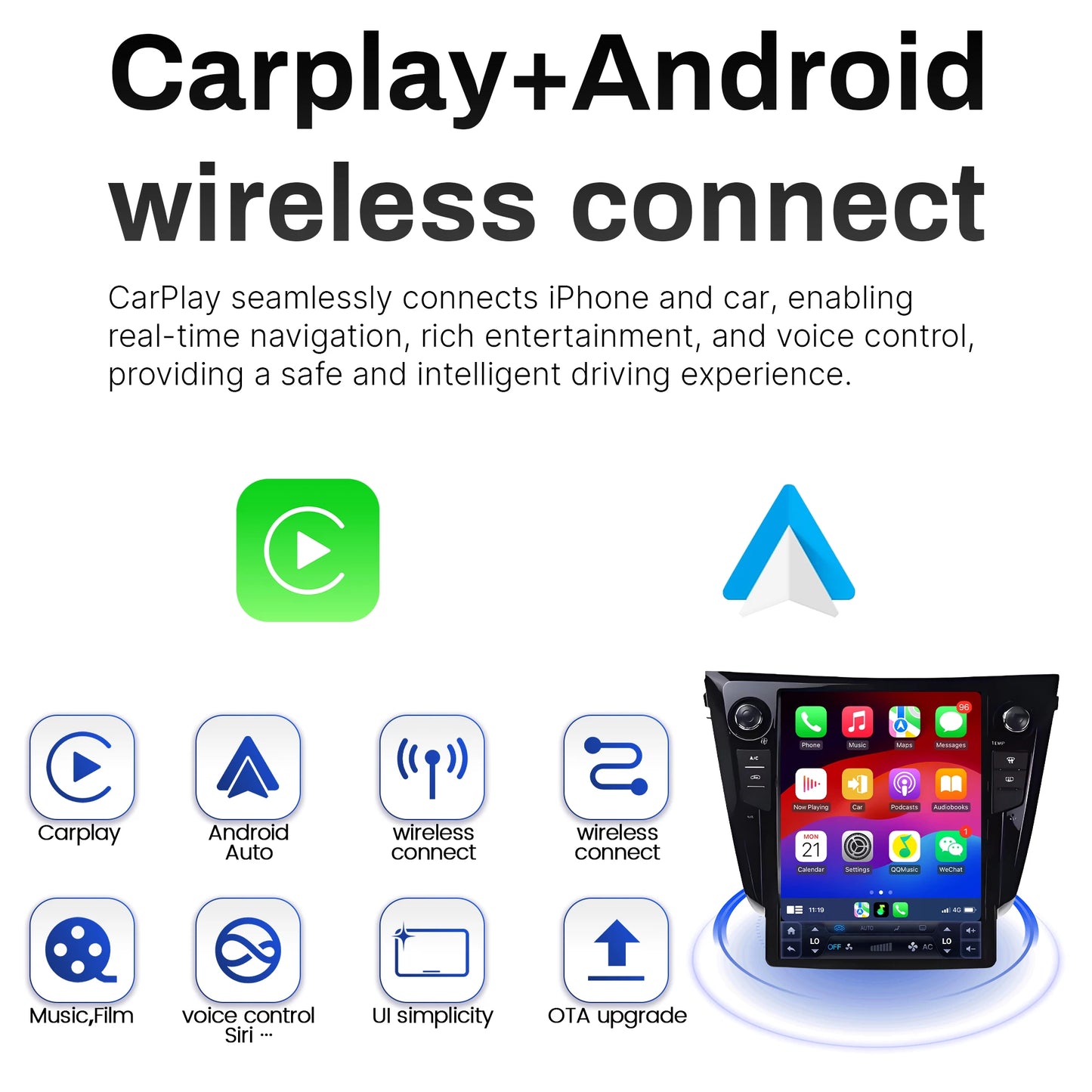 12.1" Android 14 Head Unit for Ranger/Everest 2016-2021