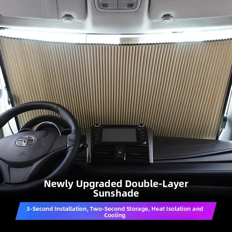 Retractable Truck Sunshade Curtain
