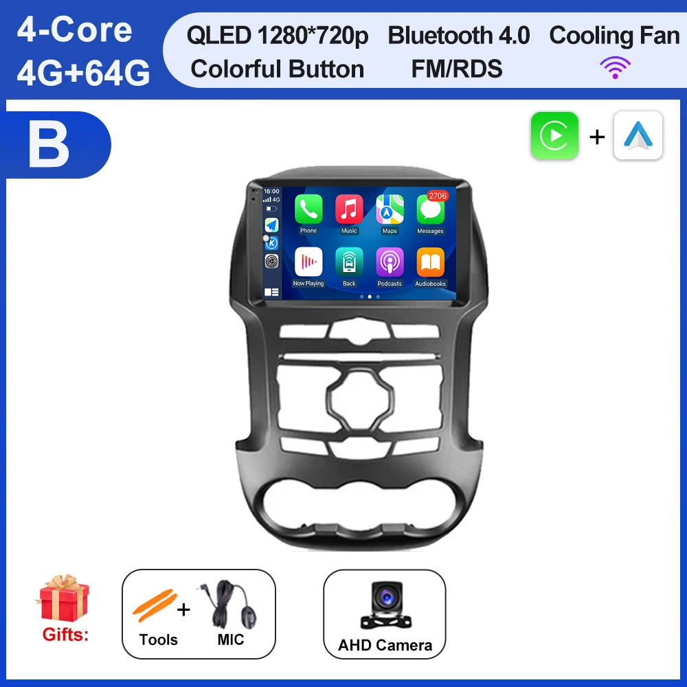 Android 16 Head Unit for Ranger 2011-2015