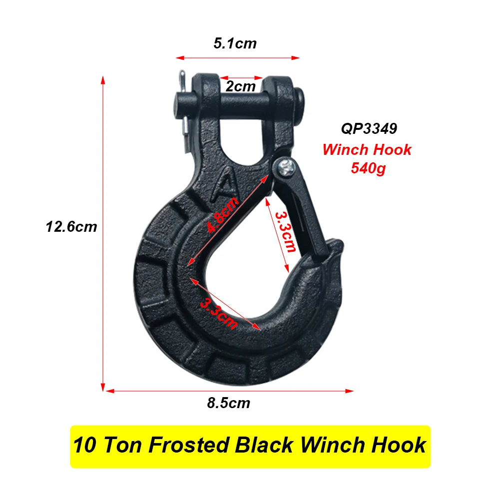 10 T Winch Hook, G70 Steel