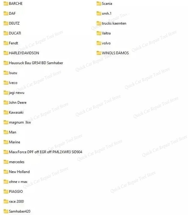 Truck Tuning Files 1.5 GB